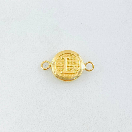 Herraje Letra L 0.4gr / 1/2 in / Oro Amarillo 18K