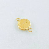 Herraje Letra L 0.4gr / 1/2 in / Oro Amarillo 18K *