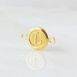 Herraje Letra L 0.45gr / 1/2 in / Oro Amarillo 18K *
