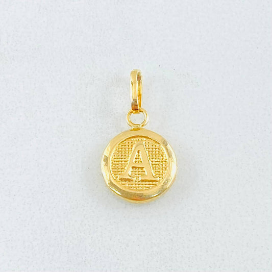 Dije Letra A 0.45gr / 3/4 in / Oro Amarillo 18K