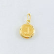 Dije Letra J 0.45gr / 3/4 in / Oro Amarillo 18K