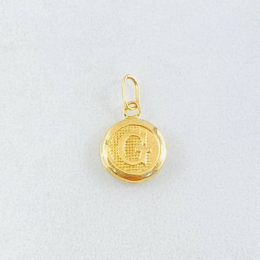 Dije Letra G 0.45gr / 3/4 in / Oro Amarillo 18K ©