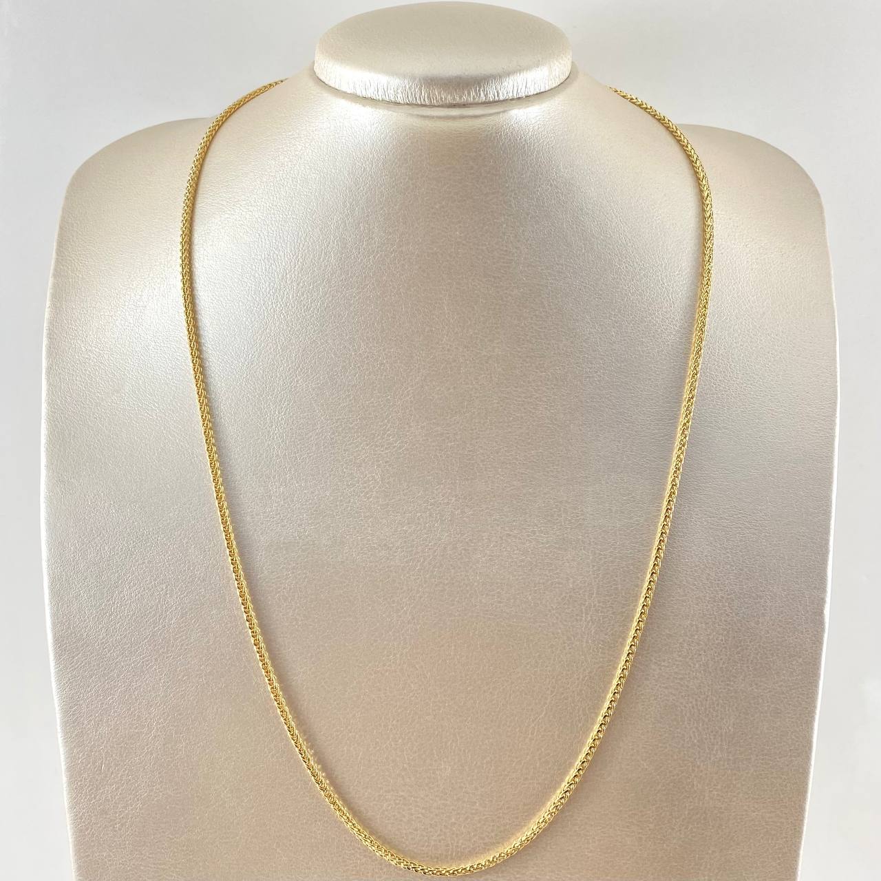 Franco Chain 5.35gr / 23 1/2 in / 18K Gold +3 ©