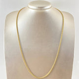 Franco Chain 5.35gr / 23 1/2 in / 18K Gold +3 ©