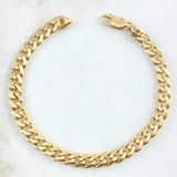 Cuban Links Bracelet 9.1gr / 19.5cm / 6mm 18K Yellow Gold *