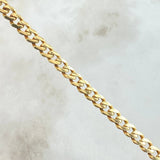 Cadena Cubana 20.8gr / 45cm / 6mm Oro Amarillo 18K