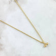 Set Rope Chain 0.95gr / 50cm / 1.2mm + Pendant Santa Lucia Eyes 0.35gr / 1.1cm Matte 1.3gr 18K Yellow Gold (Offer) ©