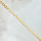 Cuban Links Bracelet 2.2gr / 20.5cm-3.4mm Yellow Gold +1 18K
