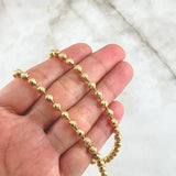 Cadena Militar Diamantada 32.11gr / 60cm / 5mm Oro Amarillo 18K
