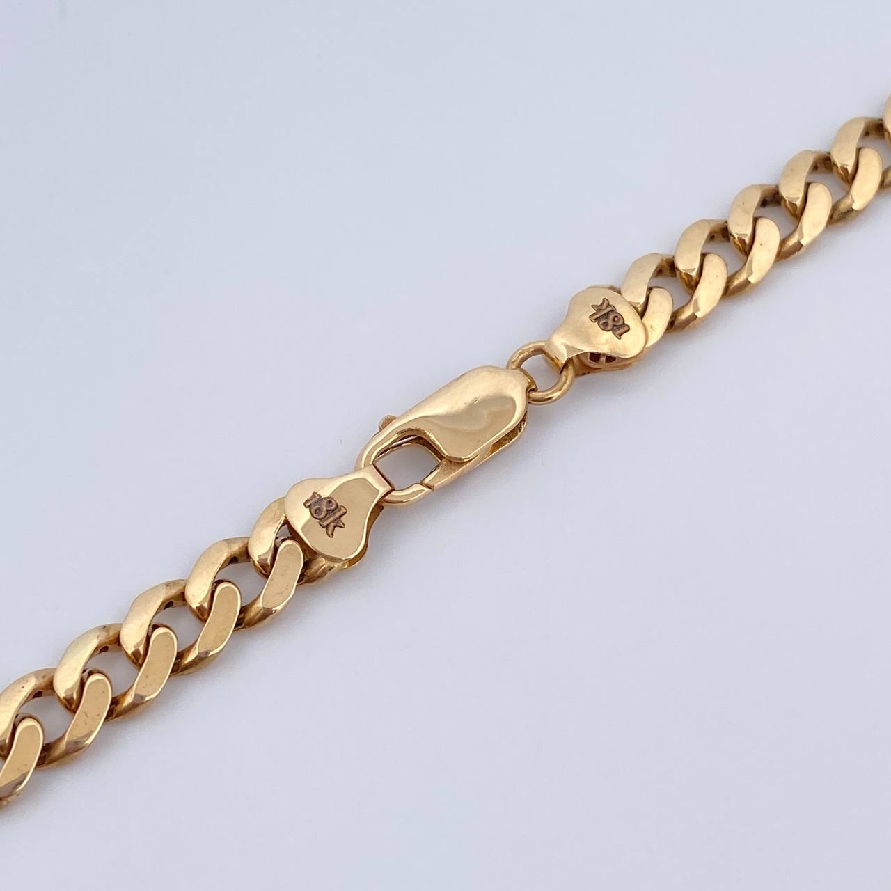 Cadena Cubana 21.25gr / 51cm / 5.8mm Oro Amarillo 18K &