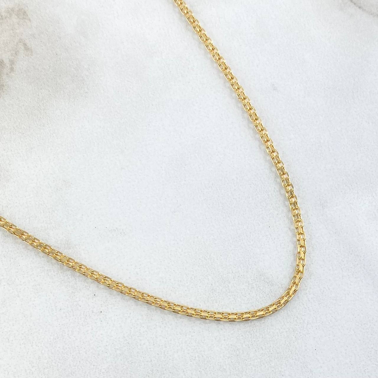 Cadena China 2.5gr / 50cm / +1 Oro 18K -