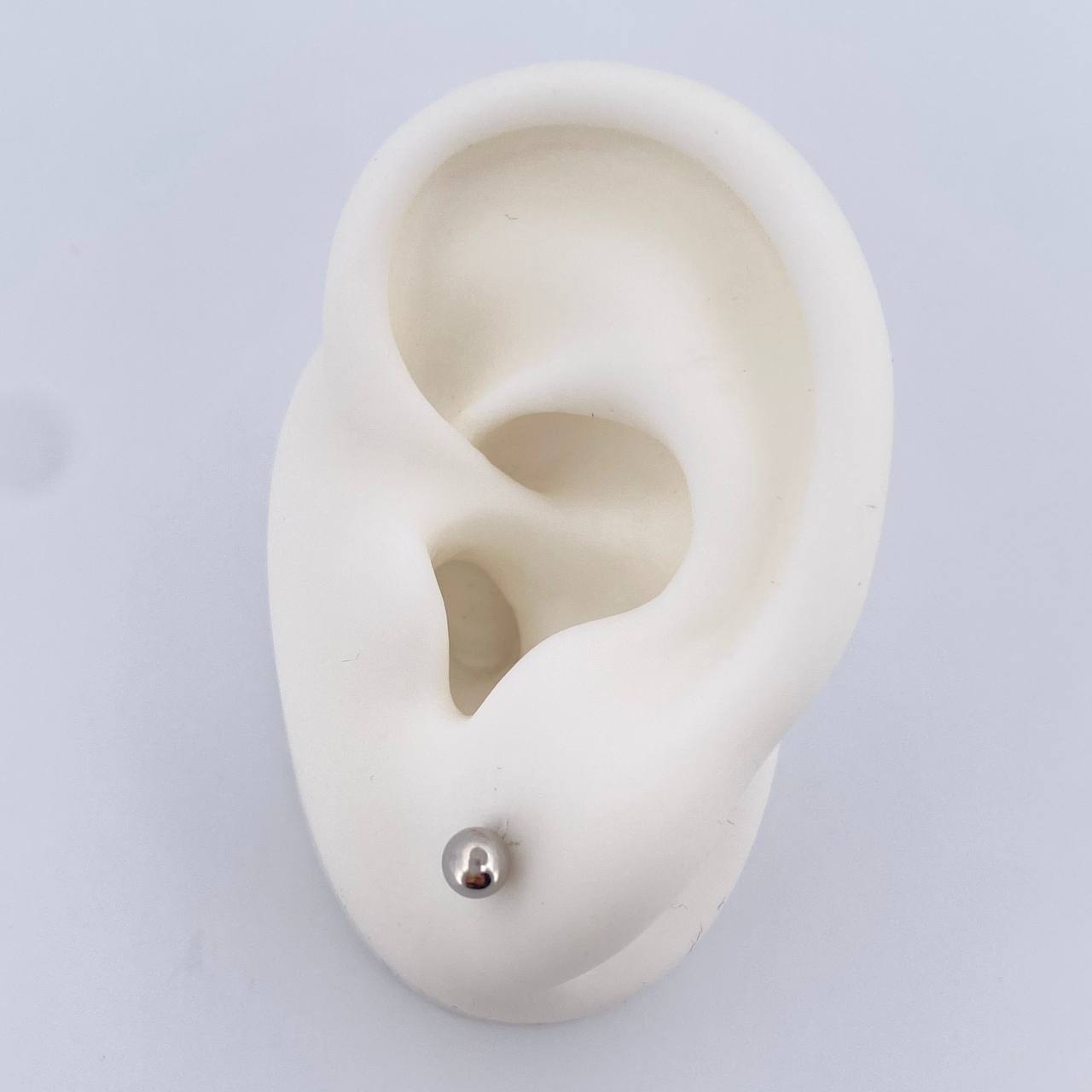 Ball Stud Earrings 0.45gr / 18K Gold &