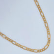 Cadena Figaro 8.85gr / 23 3/4 in / 4mm Oro Amarillo +1 18K $