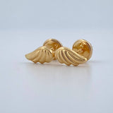 Topos Alas 0.55gr / Lisos Oro Amarillo 18K $