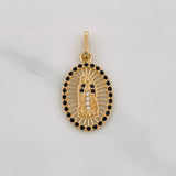 Pendant Guadalupe Virgin Medal 1.65g / 1 in 18K Yellow Gold