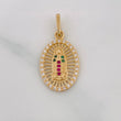 Dije Medalla Virgen Guadalupe 1.65g / 1 in Oro Amarillo 18K