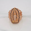 Anillo Virgen Guadalupe 7.95g / T10 1/2 Oro Rosa 18K