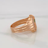 Virgin Guadalupe Ring 4.15g / T6 1/2 18K Rose Gold