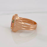 Virgin Guadalupe Ring 4.1g / T5 3/4 18K Rose Gold