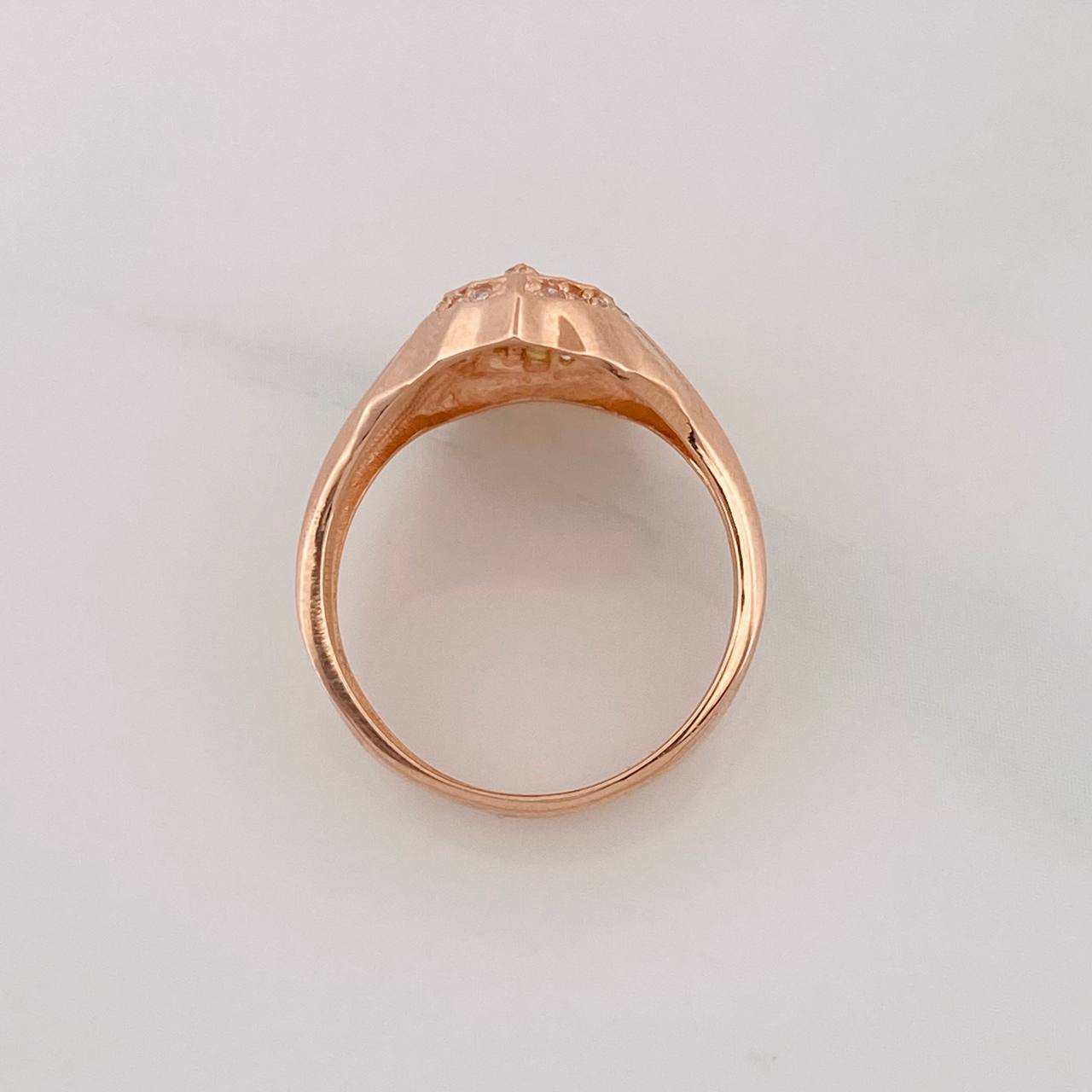 Virgin Guadalupe Ring 4.15g / T6 1/2 18K Rose Gold
