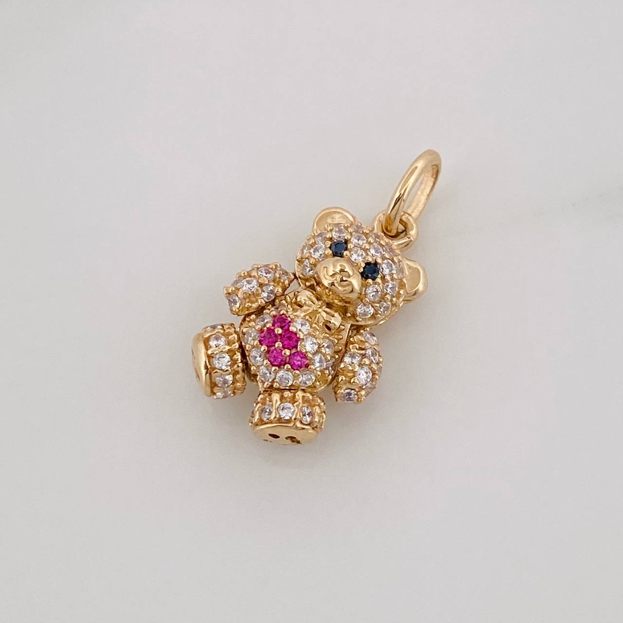 Dije Oso Articulado 2.65g / 3/4 in Oro Amarillo 18K