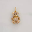 Pendant Articulated Bear 2.75g / 3/4 in Yellow Gold 18K