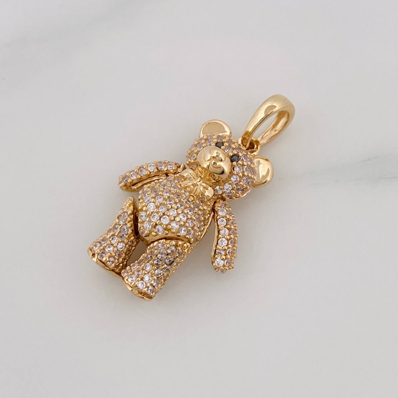 Dije Oso Articulado 5.75g / 1 1/4 in Oro Amarillo 18K