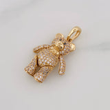 Dije Oso Articulado 5.75g / 1 1/4 in Oro Amarillo 18K