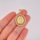 Dije Virgen de Guadalupe 4.5g / 1 1/2 in Oro Amarillo 18K