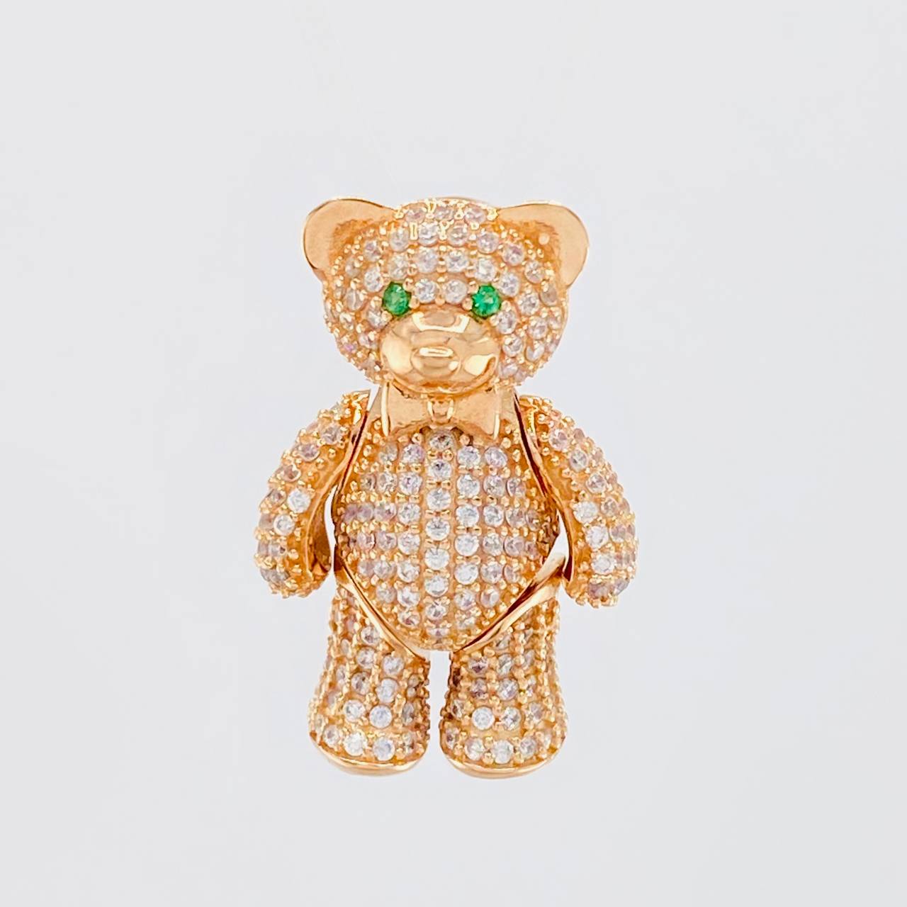 Pendant Articulated Bear 8.05g / 1 in Rose Gold 18K