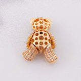 Pendant Articulated Bear 8.05g / 1 in Rose Gold 18K