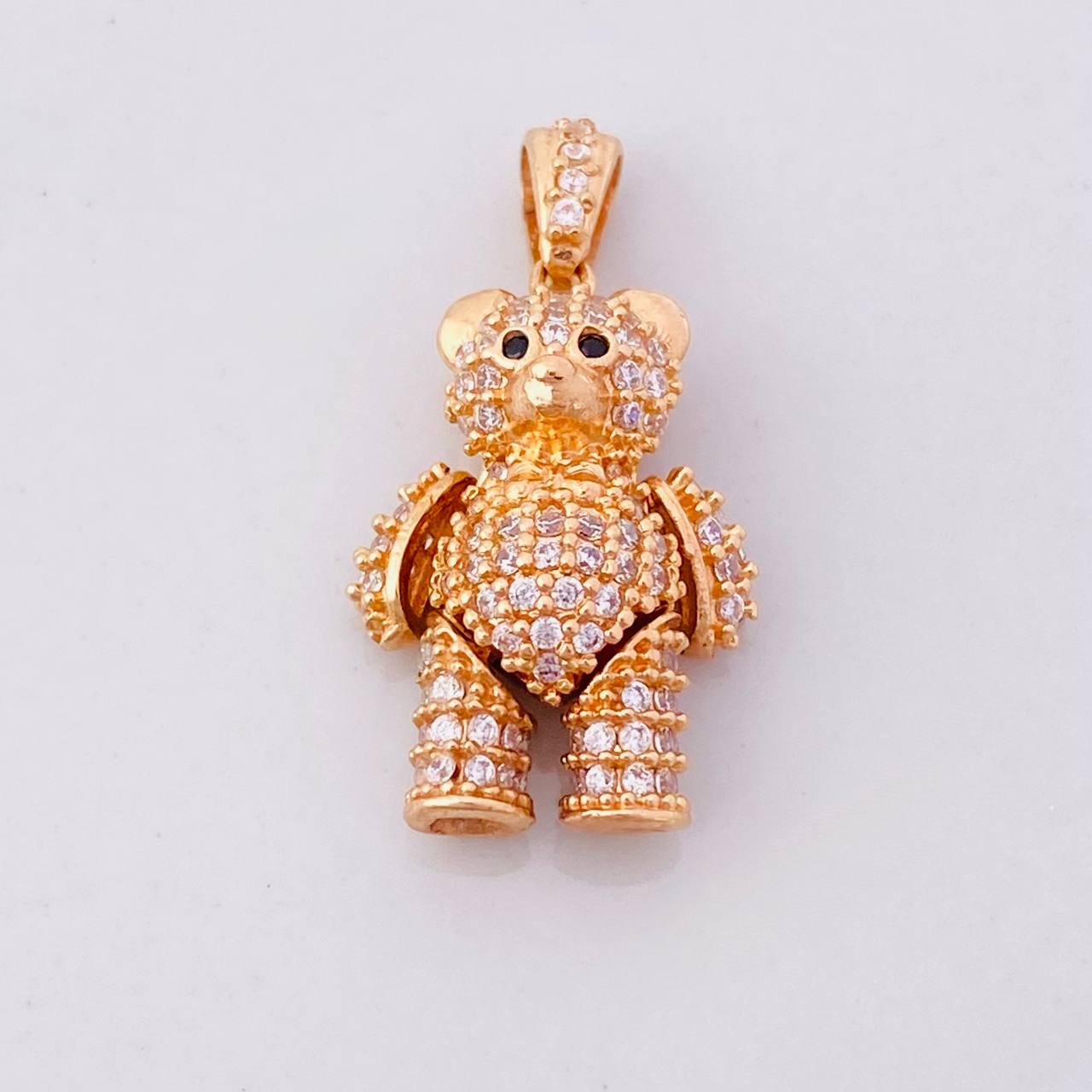 Pendant Articulated Bear 3.6g / 1 in 18K Rose Gold