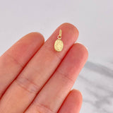 Dije Virgen Milagrosa 0.25g / 1/2 in Oro Amarillo 18K