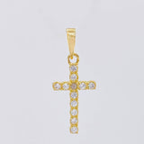 Pendant Cross 1.4g / 3/4 in Yellow Gold 18K