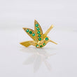 Pendant Hummingbird 1.2g / 3/4 in Yellow Gold 18K