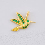 Pendant Hummingbird 1.2g / 3/4 in Yellow Gold 18K