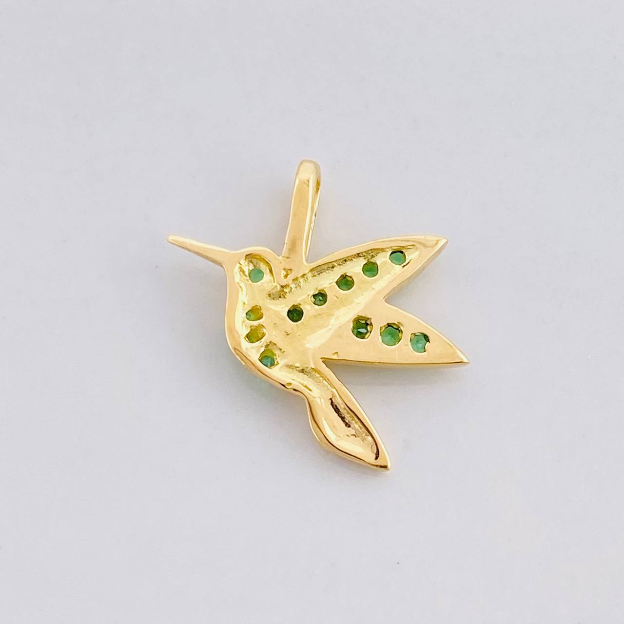 Pendant Hummingbird 1.2g / 3/4 in Yellow Gold 18K