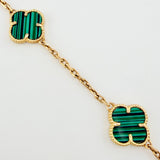 Pulso Cajon Trebol 9.3gr / 7 3/4 in / 2mm Oro Amarillo 18K ©