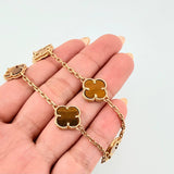 Pulso CajonTrebol 10gr / 7 1/4 in / 2.2mm Oro Amarillo 18K *