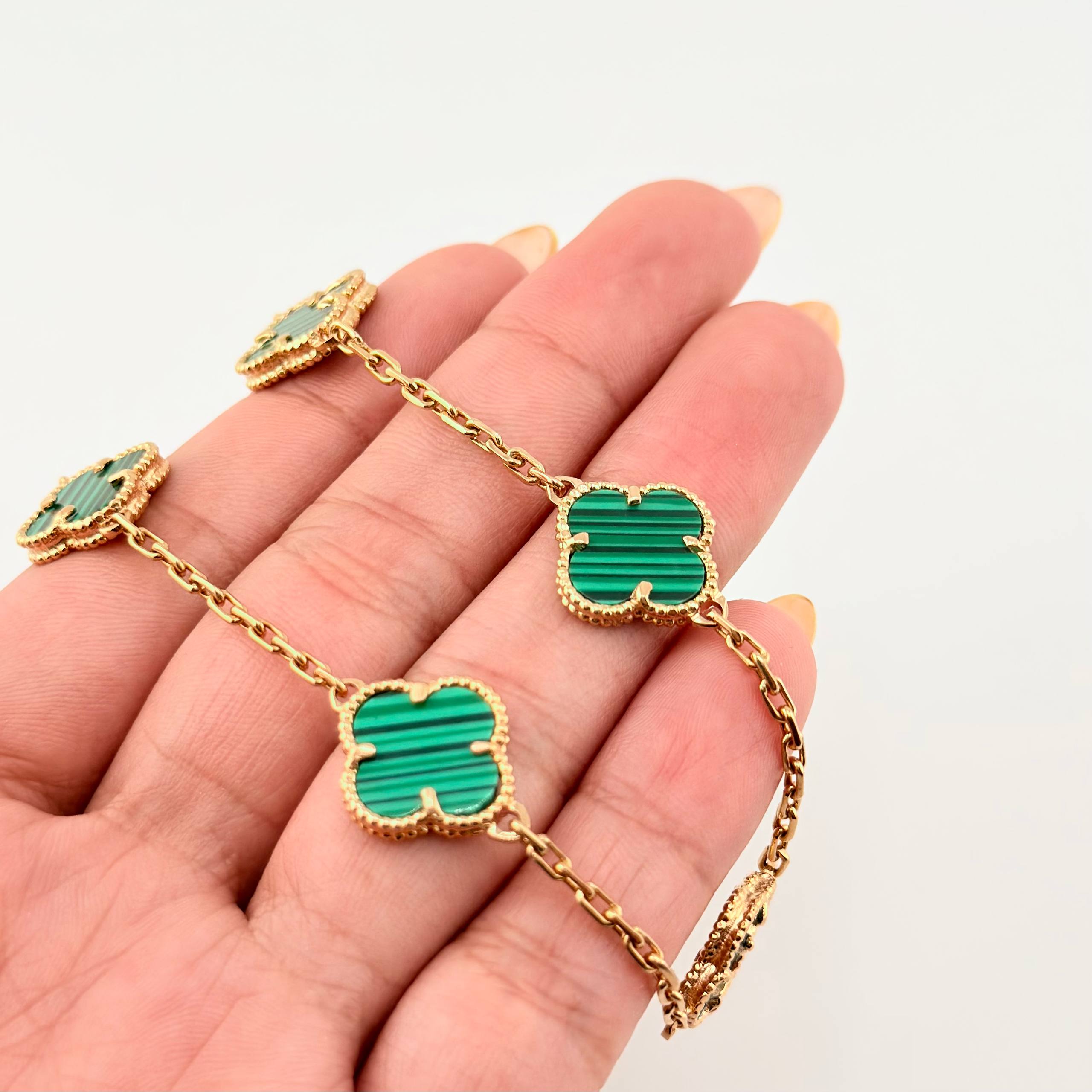 Cadena Cajon Trebol 17.55gr / 15 3/4 in / 2mm Oro Amarillo 18K ©