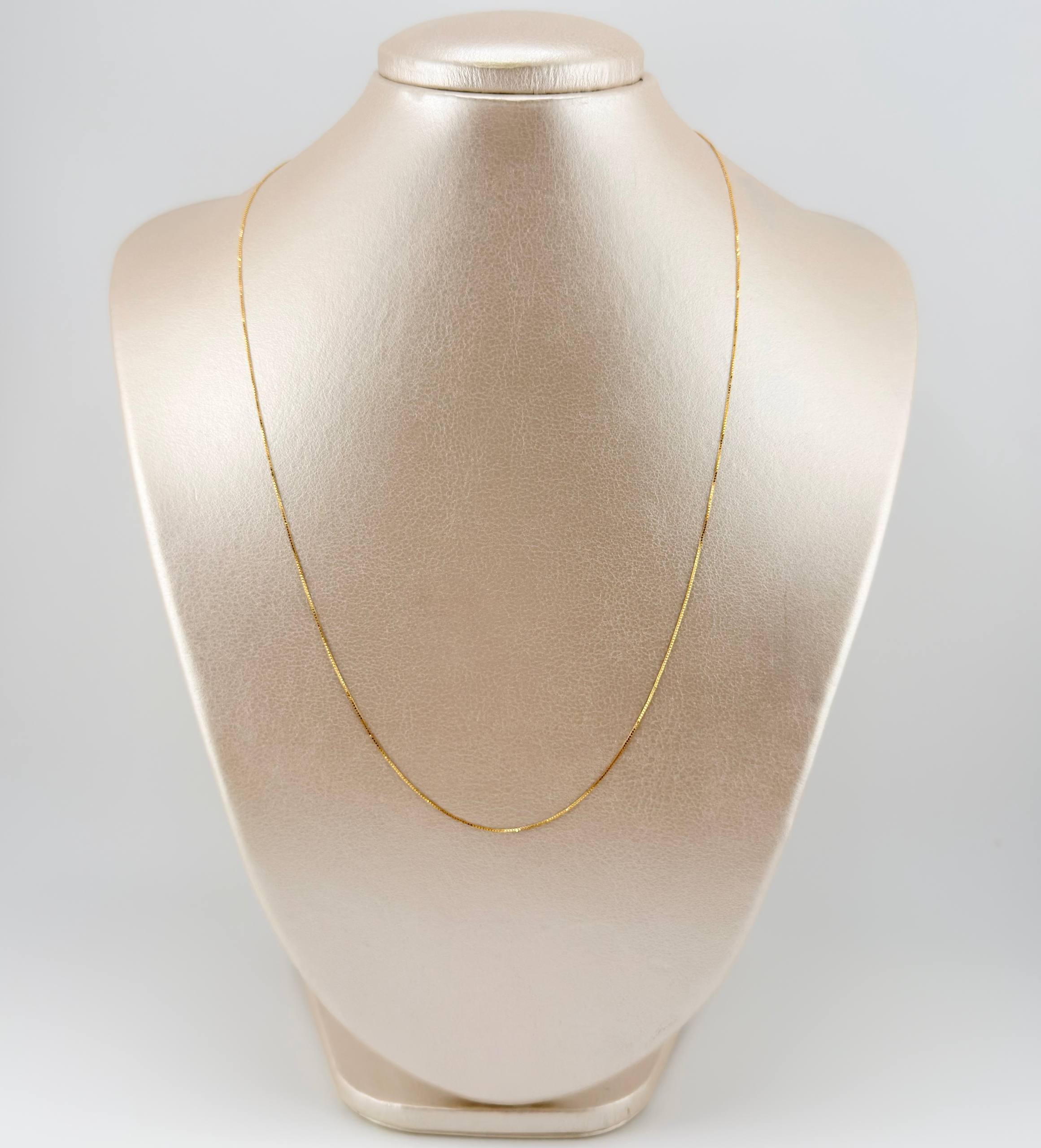 Venetian Chain 1gr / 19 3/4 in / Yellow Gold +3 18K *