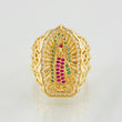 Ring Virgin of Guadalupe 8.2g / T10 1/4 Yellow Gold 18K