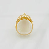 Ring Virgin of Guadalupe 8.2g / T10 1/4 Yellow Gold 18K
