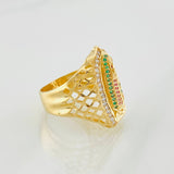 Ring Virgin of Guadalupe 8.2g / T10 1/4 Yellow Gold 18K
