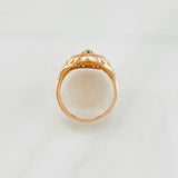 Virgin of Guadalupe Ring 4.9g / T7 1/4 Rose Gold 18K