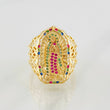 Ring Virgin of Guadalupe 8.2g / T11 1/4 Yellow Gold 18K