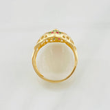 Ring Virgin of Guadalupe 8.2g / T11 1/4 Yellow Gold 18K