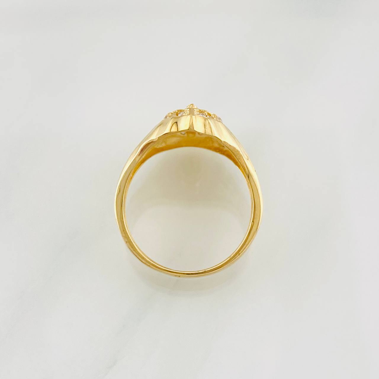 Virgin of Guadalupe Ring 4.3g / T6 1/4 Yellow Gold 18K