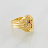 Virgin of Guadalupe Ring 4.3g / T6 1/4 Yellow Gold 18K