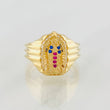 Virgin of Guadalupe Ring 4.3g / T6 1/4 Yellow Gold 18K
